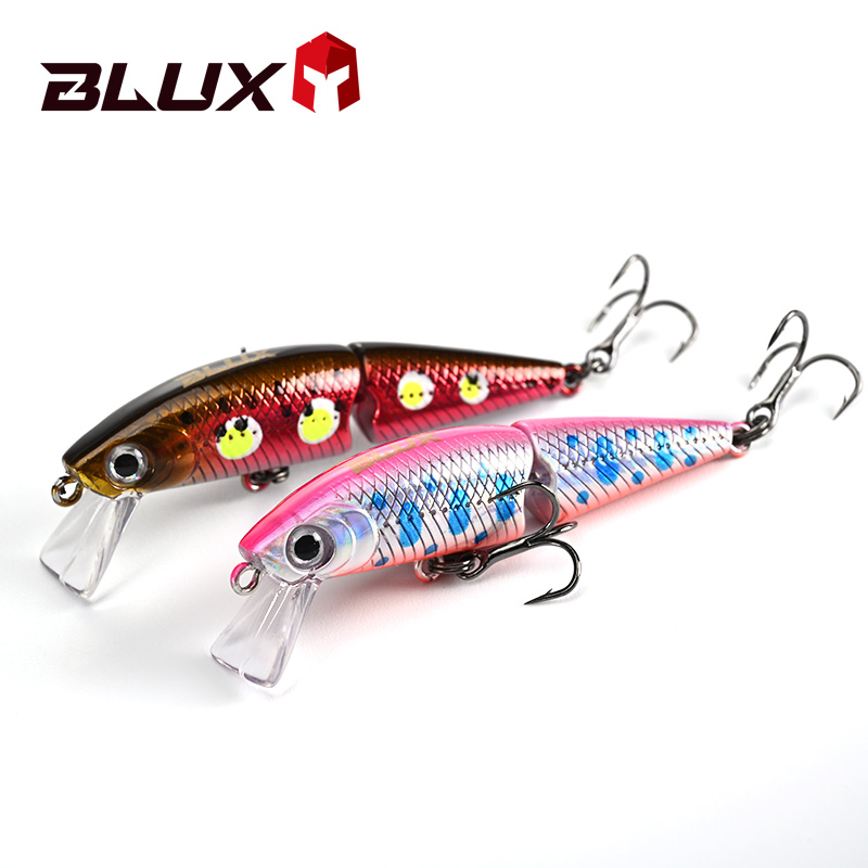Trout Fishing Lure - BLUX DR. Minnow Joint 50S Swimbait