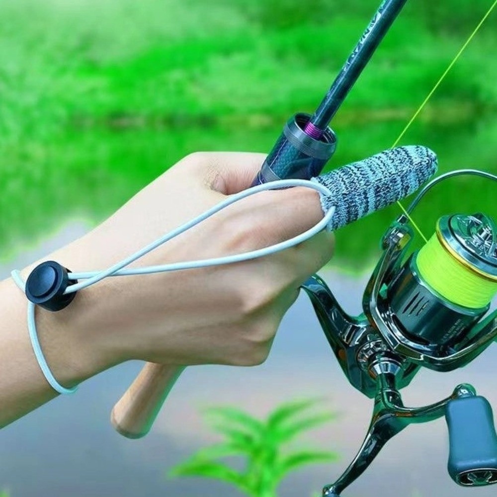 Fishing Line - Anti-Slip Fishing Single Finger Gloves Breathable