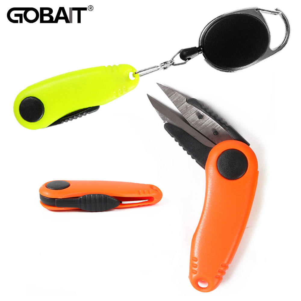 Fishing Equipment Cheap - Shrimp-shape Foldable Scissors Fishing Line Cutter