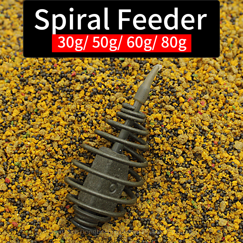 Fishing Equipment Cheap - 1PC Carp Fishing Accessories Spiral Feeder