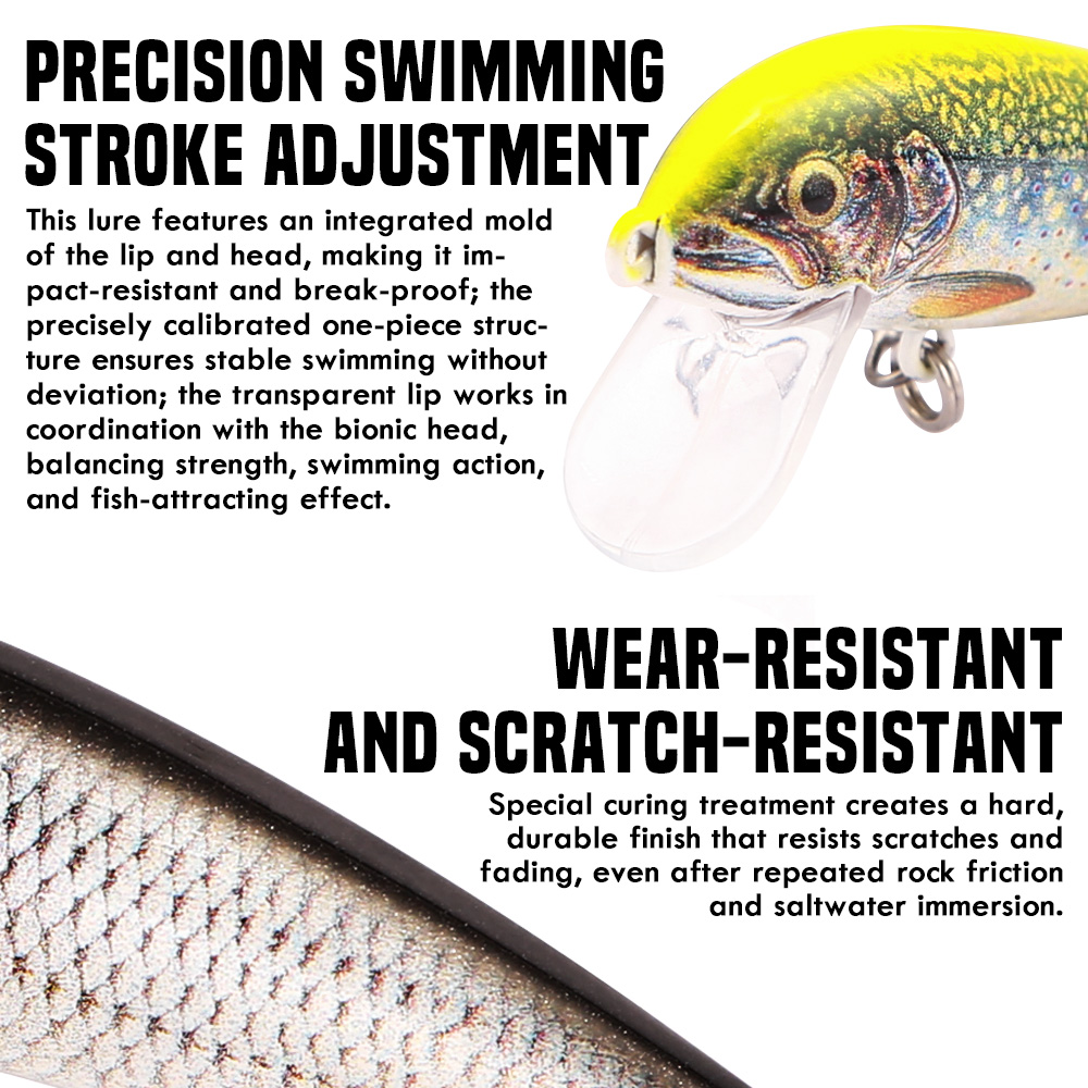 B&U Fishing Lures Sinking Minn – Trout Fishing Lure Bewertung und Preis