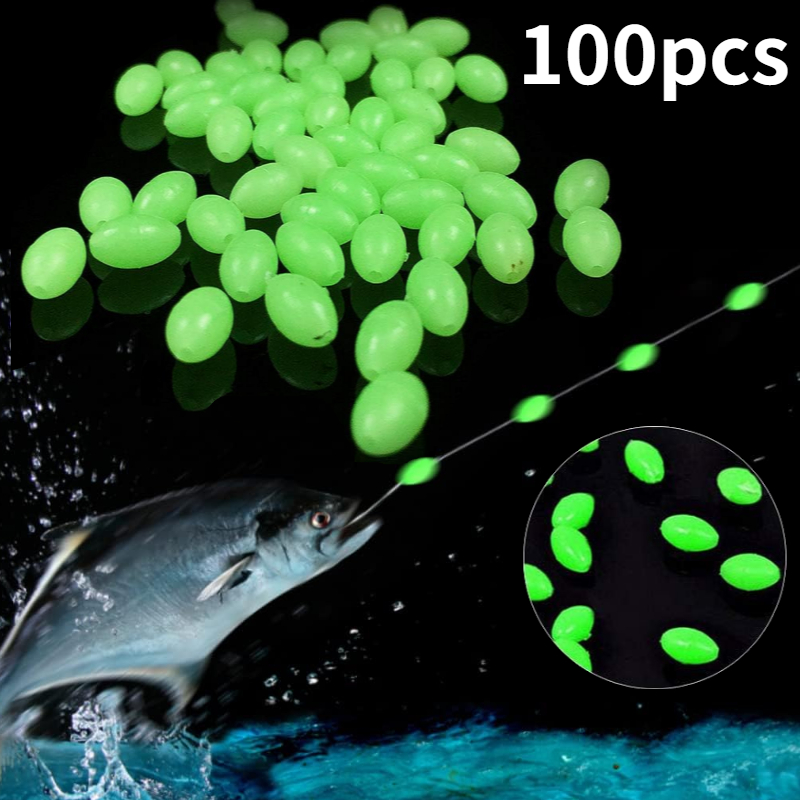 100pcs/lot Oval Night Luminous – Night Float Fishing Bewertung und Preis