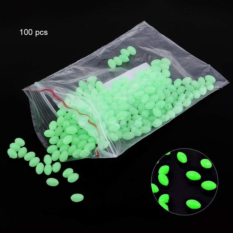 100pcs/lot Oval Night Luminous – Night Float Fishing Bewertung und Preis