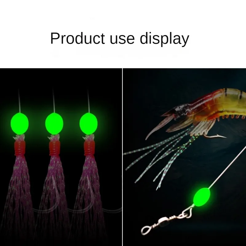 100pcs/lot Oval Night Luminous – Night Float Fishing Bewertung und Preis