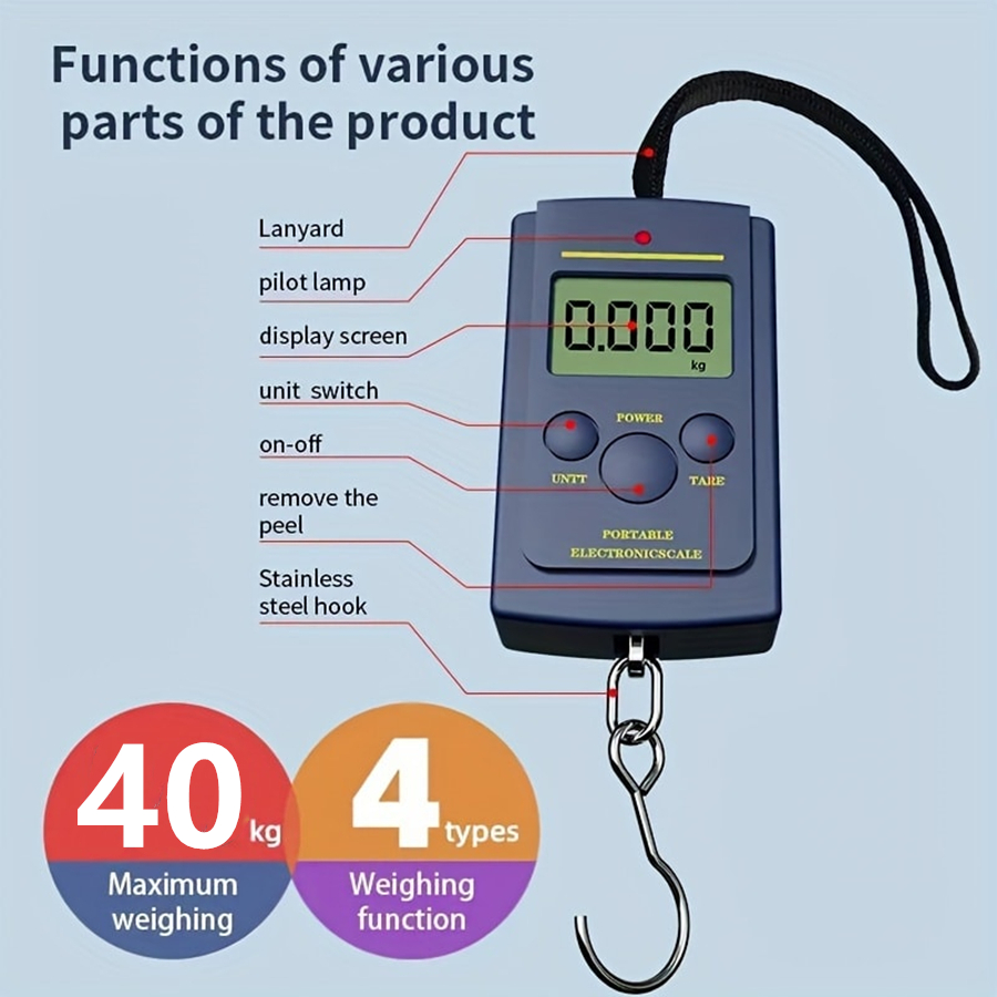 40kg Multifunctional Mini Elec – Fishing Equipment Basics Bewertung und Preis