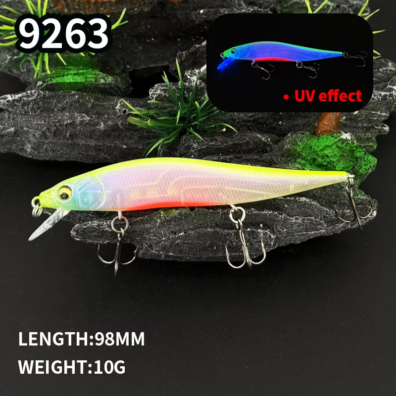 98mm 10g Jerkbait Minnow Float – Fishing Equipment In Japanese Bewertung und Preis