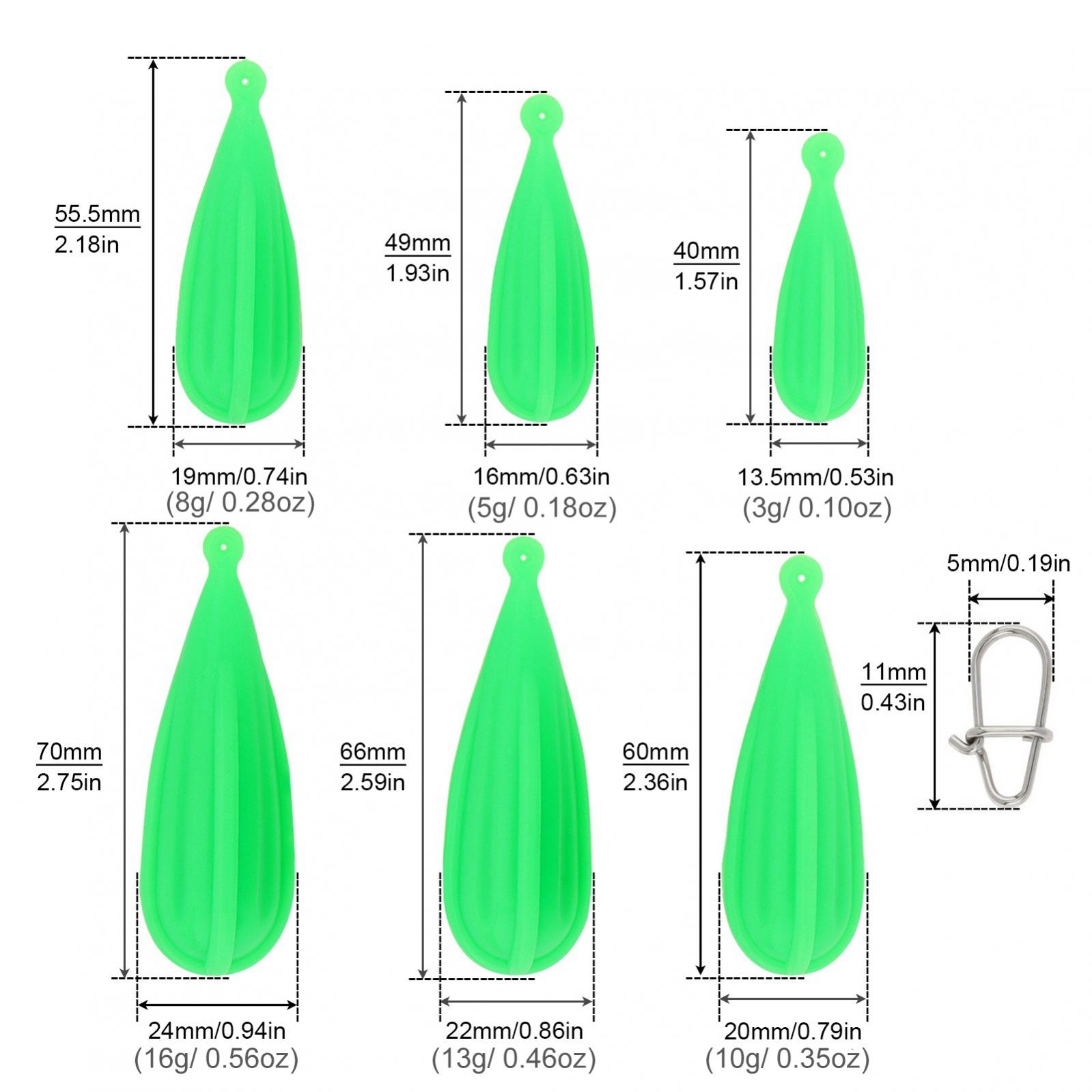Glow in Dark Silicone 3g 5g 8g – Night Float Fishing Bewertung und Preis