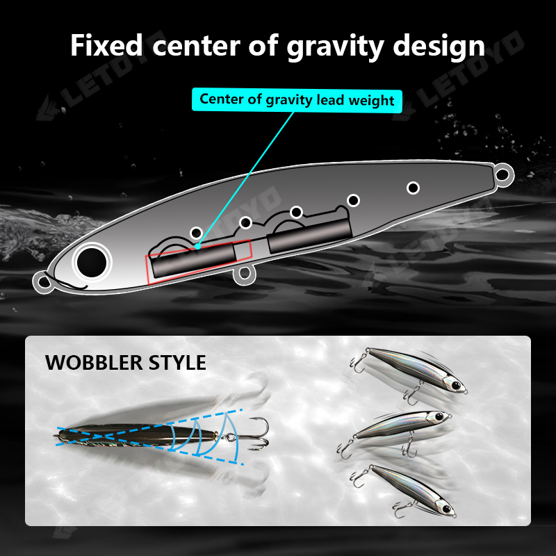 LETOYO Sinking Pencil 17g 12g- – Trout Fishing Lure Bewertung und Preis