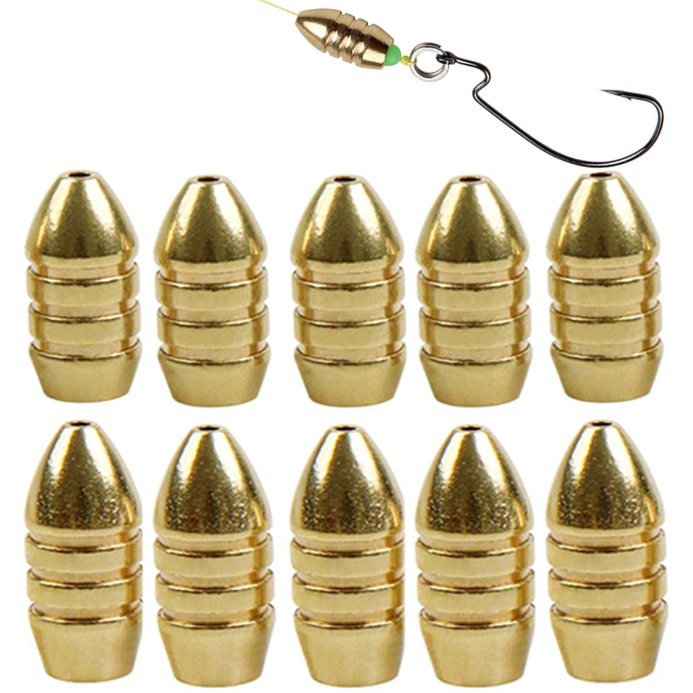 10Pcs Brass Fishing Weight Cop – Trout Fishing Lure Bewertung und Preis