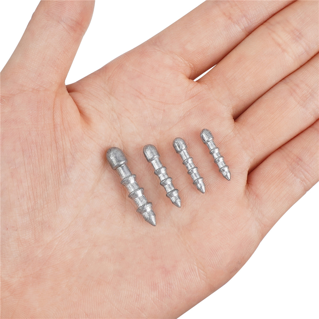 60PCS Nail weights Worm Fishin – Trout Fishing Lure Bewertung und Preis