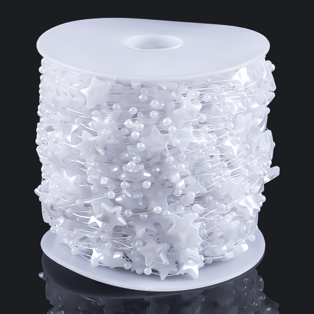 10Meters White Color Star Bead – Fishing Line Bewertung und Preis