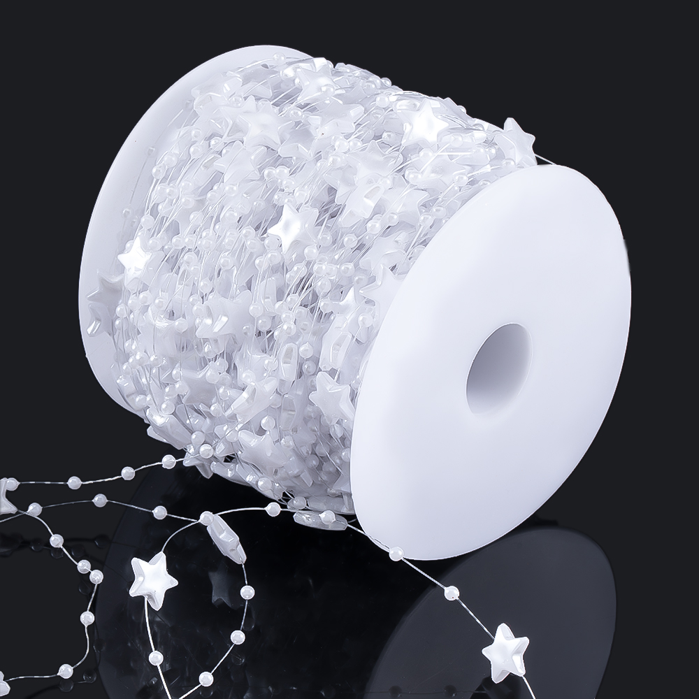 10Meters White Color Star Bead – Fishing Line Bewertung und Preis