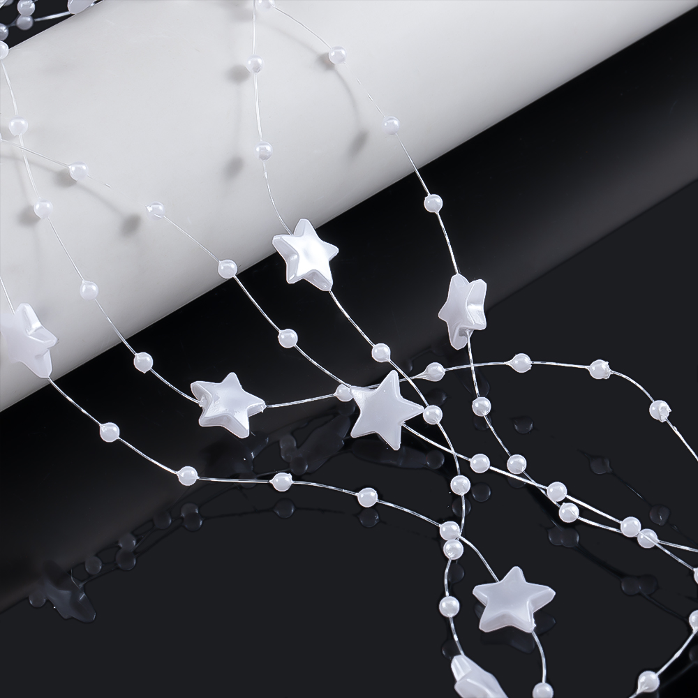 10Meters White Color Star Bead – Fishing Line Bewertung und Preis