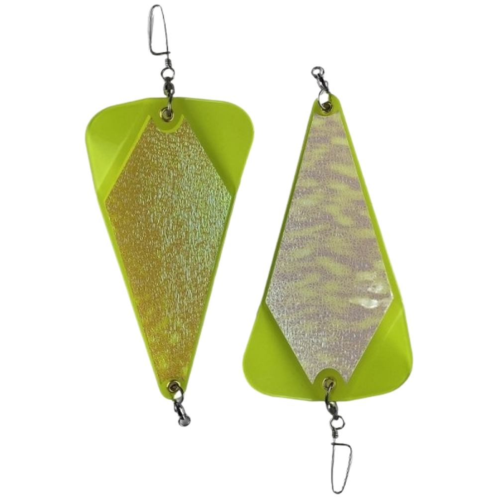 Triangular Trolling Flasher Pa – Trout Fishing Lure Bewertung und Preis