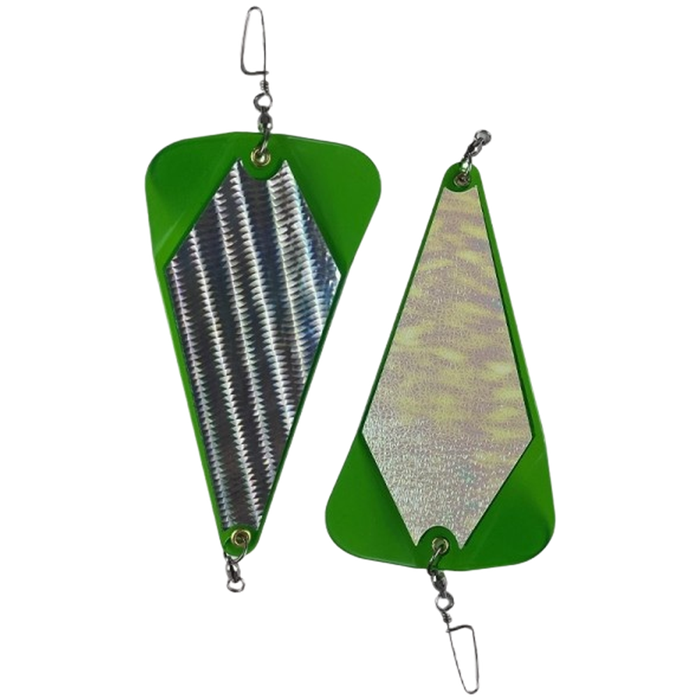 Triangular Trolling Flasher Pa – Trout Fishing Lure Bewertung und Preis