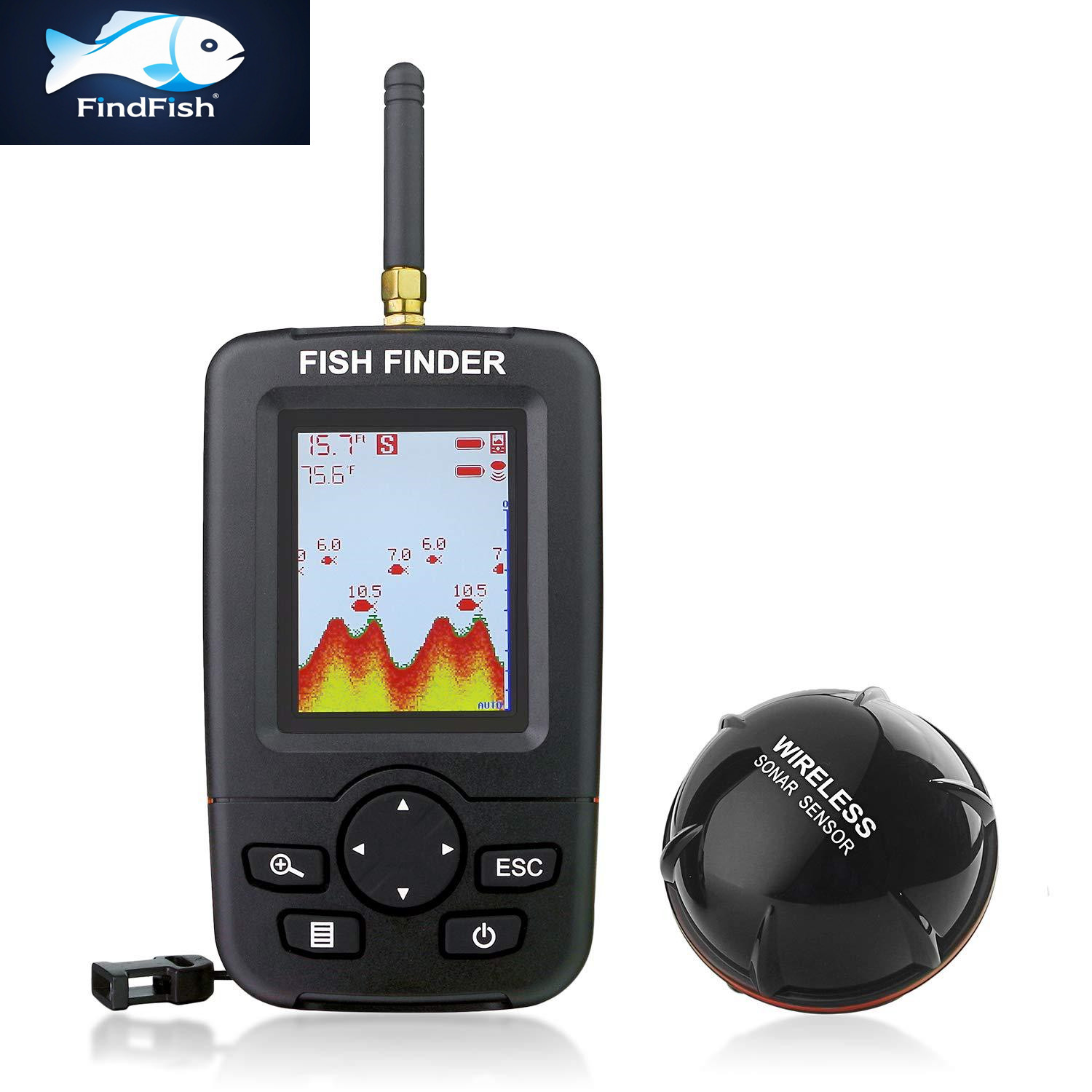 100M Portable Sonar Fish Finde – Fishing Equipment In English Bewertung und Preis