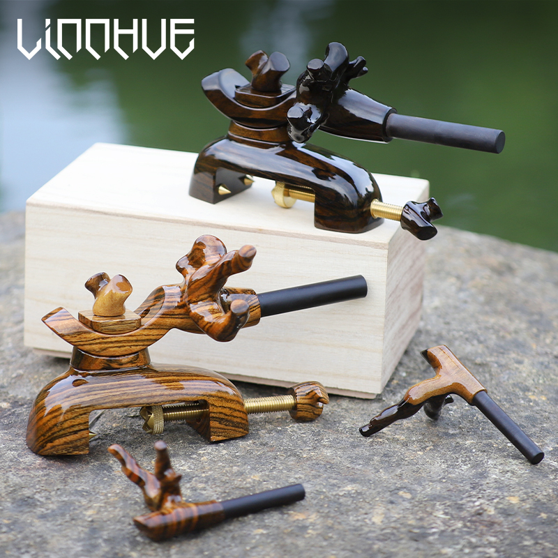 Adjustable wooden rod bracket, – Fishing Equipment In Japanese Bewertung und Preis