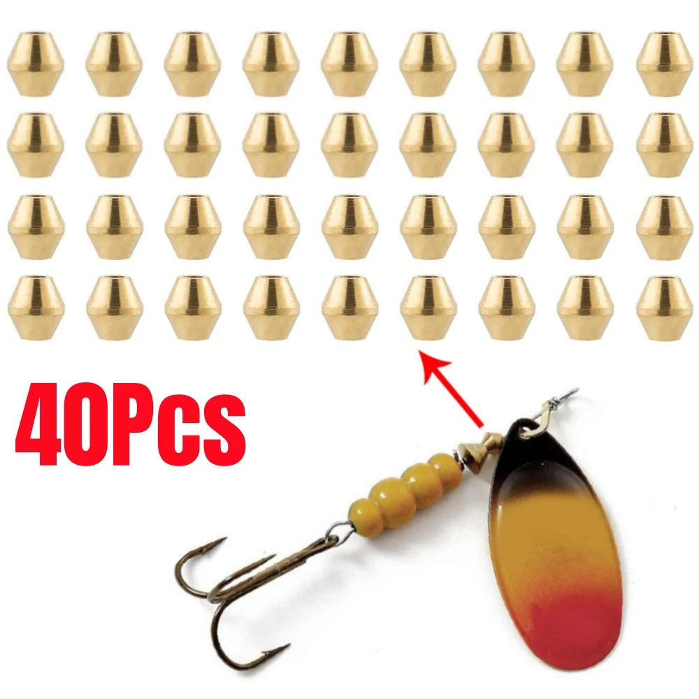 40pcs DIY Lure Brass Fishing B – Trout Fishing Lure Bewertung und Preis