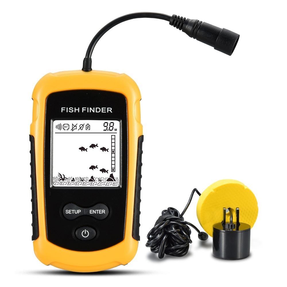 Wireless Sonar Detection Fish  – Fishing Equipment In English Bewertung und Preis