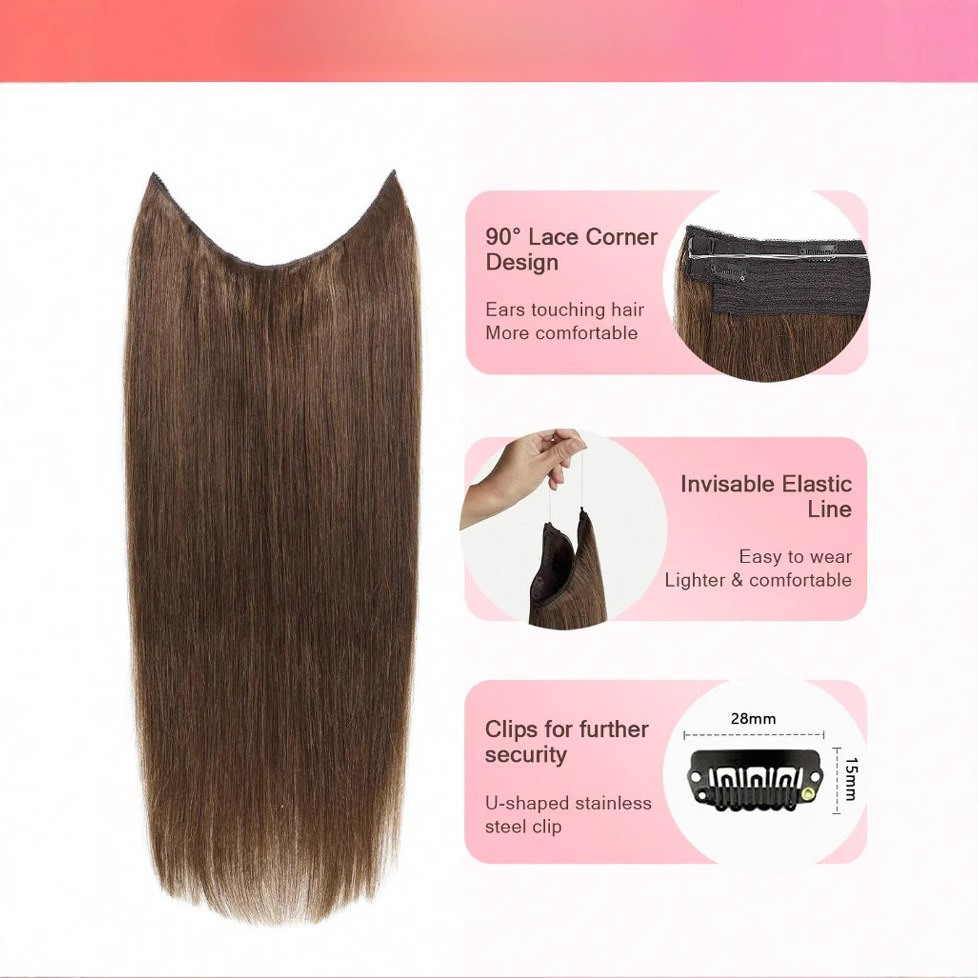 women's real hair wig can be p – Fishing Line Bewertung und Preis