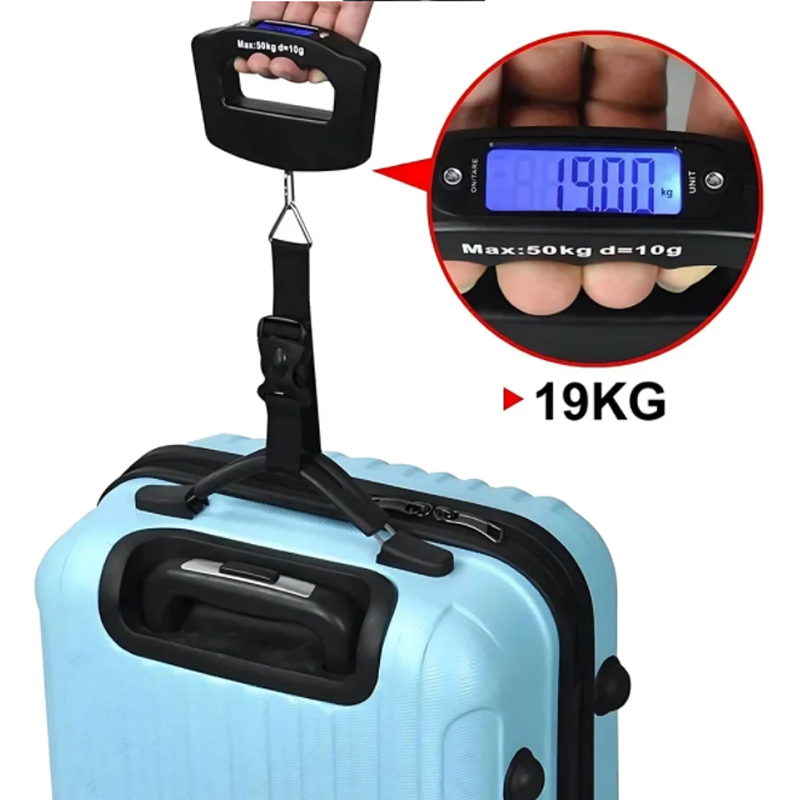 50kg/10g Travel Luggage Scale  – Fishing Equipment Basics Bewertung und Preis
