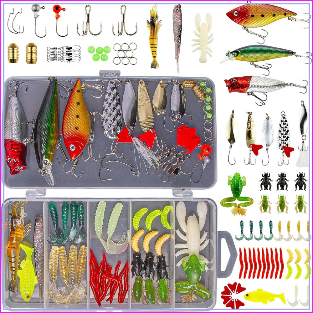 78Pcs Fishing Lures Kit for Ba – Trout Fishing Lure Bewertung und Preis