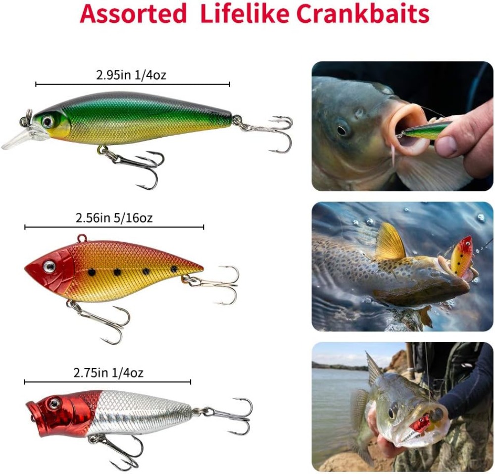 78Pcs Fishing Lures Kit for Ba – Trout Fishing Lure Bewertung und Preis
