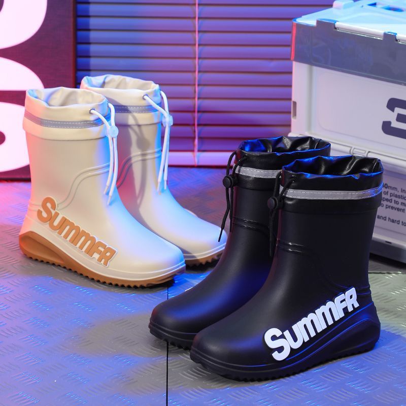 Men's Lined Mid-Calf Rain Boot – Fishing Line Bewertung und Preis
