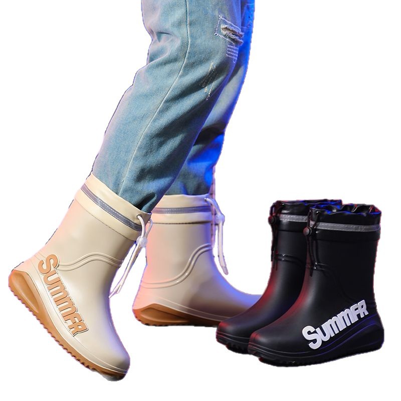 Men's Lined Mid-Calf Rain Boot – Fishing Line Bewertung und Preis